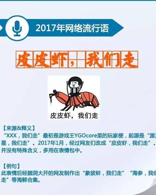 最新流行语大盘点，2017年潮流词汇解析总览