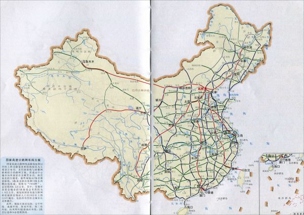 中国交通发展与变迁揭秘，最新交通地图全解析