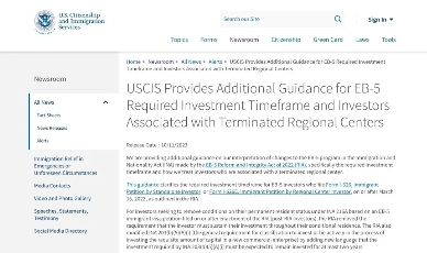 EB5最新政策重塑投资移民未来趋势