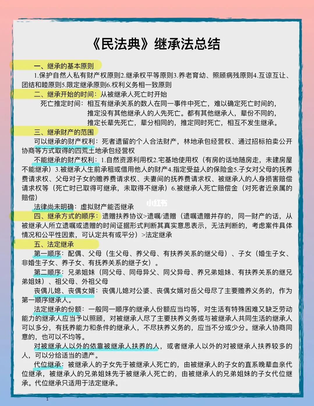 最新继承法司法解释详解与解读